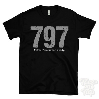 797: Naked Fun, Urban Ready T-Shirt Motorrad Biker