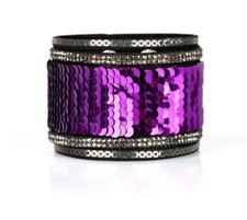 Paparazzi Jewelry Heads Or MERMAID Tails Purple Silver Bracelet