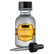 KAMA SUTRA OIL OF LOVE KISSABLE BODY OIL - COCONUT PINEAPPLE  0.75 oz (22ML)