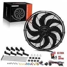 16 Slim Universal Electric Cooling Fan Assembly 16 Inch 16 Slim Universal Electric Cooling Fan Assembly 16 Inch