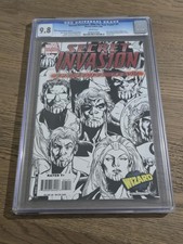 CGC 9.8 Secret Invasion Who Do you Trust? #1 2008 Sketch Wizard World Con Edtn