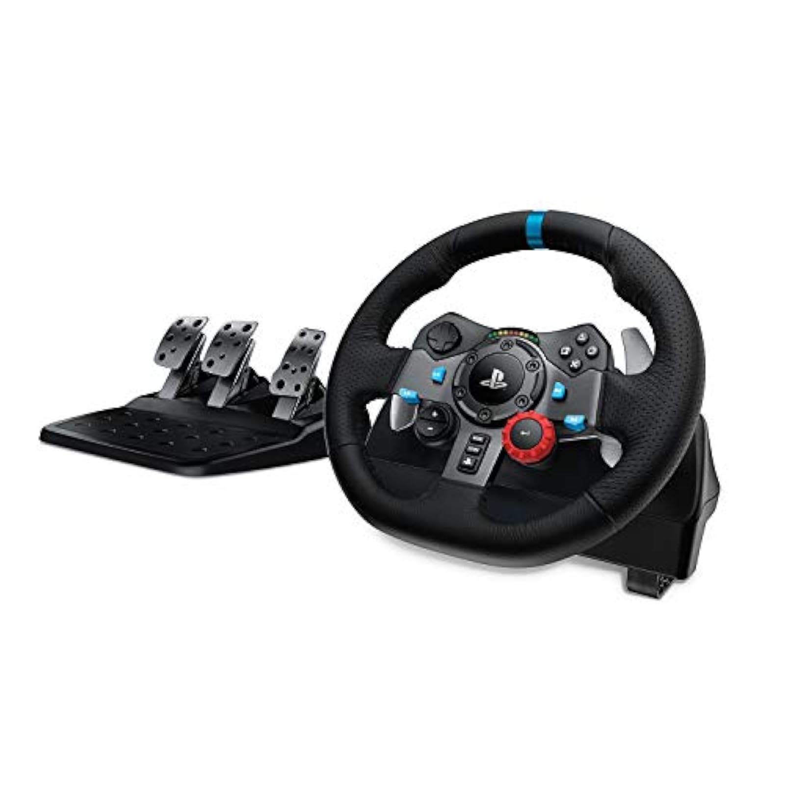 Logitech Dual-Motor Driving Force G29 Gaming Racing Wheel Very Good 1E