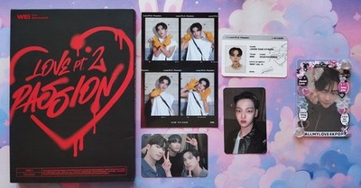 K-Pop Kpop WEi Love Part 2: Passion Album with Photocards & Inclusions Fotokarte