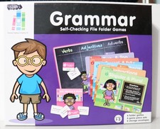 Grammar Self-Checking File Folder Games Oriental Trading Grades 1-3