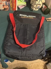 Benson And Hedges Tobacco Insulated Zipper Bag 14” X 9” With Strap 