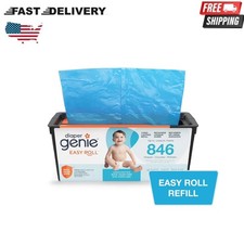 Hot Sale Diaper Genie Easy Roll Refill 18 Bags Odor Lock 846 Diaper Capacity