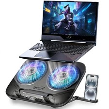 2026 Upgraded Laptop Cooling Pad with Dual TEC Cooler, Gaming Laptop Cooler, ...