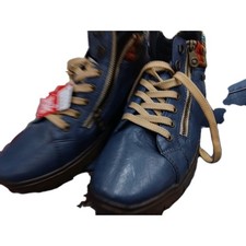 new with tags and box, which increases the value. They are Rieker Tex leather