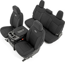 Rough Country Neoprene Seat Covers For Chevy Silverado Gmc Sierra 1500 2019-2
