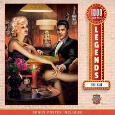 MasterPieces - Legends - Two Pair 1000 Piece Jigsaw Puzzle