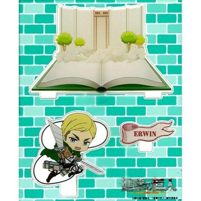 Erwin Smith AOT Pop-up Buchmesse in Bunkyodo Animega Acryl Ständer Japan C767
