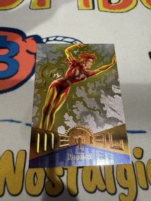 1995 Fleer Marvel Metal Silver Flasher Phoenix #110