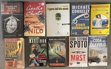 Lotto di 10 libri di gialli/thriller di vari autori ed editori. Vedi descrizione