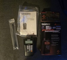 Uniden Bearcat BC75XLT Handheld Scanner Black VHF/UHF 300 Channels Close Call