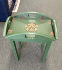Vintage Folding Butler’s Tray Table | Farmhouse Accent Table — photo 3