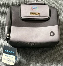 Kanga Coolers Midnight 12 Pack Kase Mate Brand New with Tags Black Gray NEW