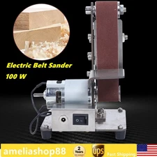 Professional 110V Electric Belt Sander Knife Grinder Edge Sharpening Tool
