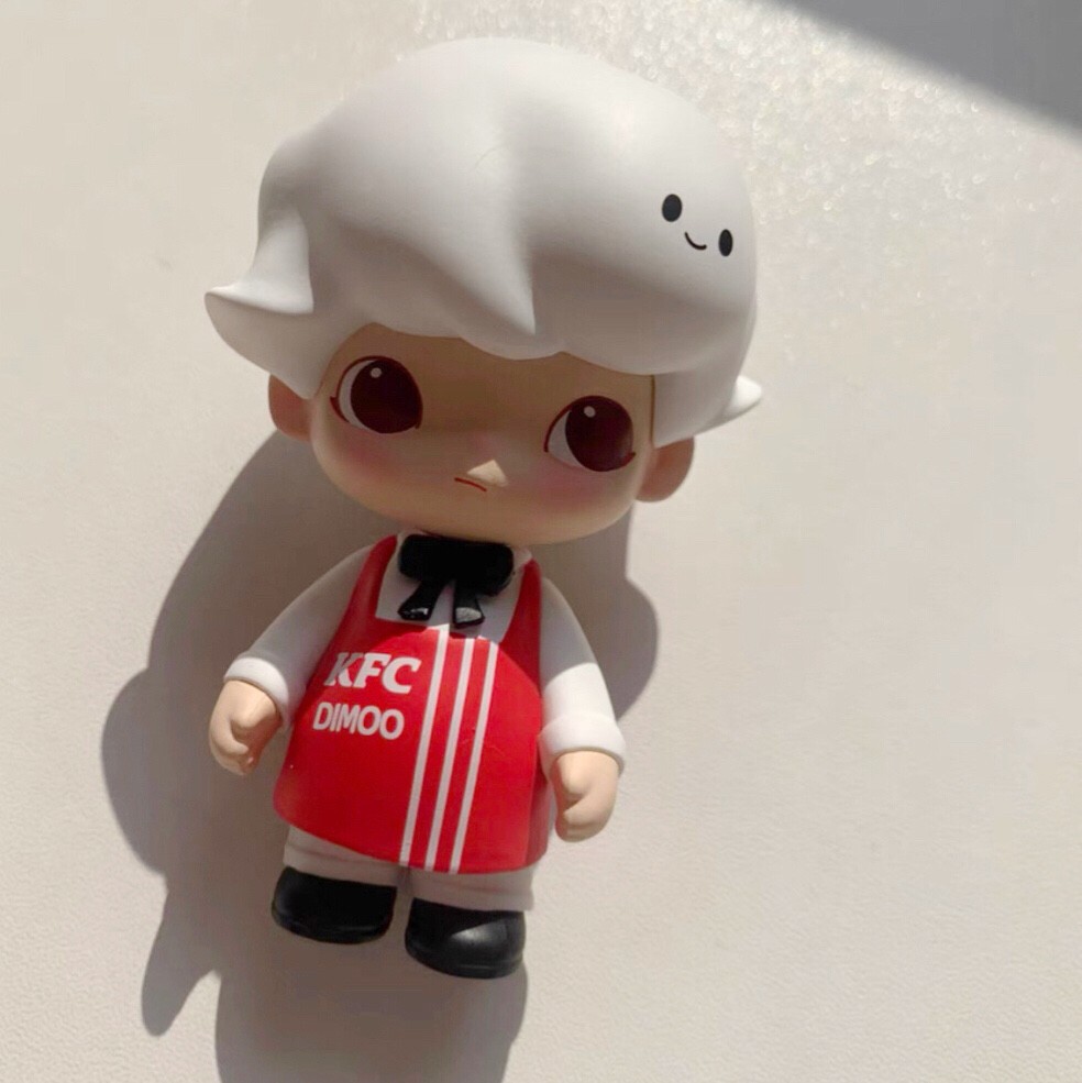POP MART x DIMOO x KFC China's 35th Anniversary KFC Bucket Secret