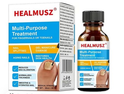 HEALMUSZ Multi-Purpose Treatment Solution 30ml for Fingernails & Toenails
