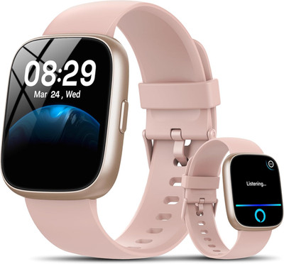 Smart Watch with Alexa Built-In, 1.83'' HD Touchscreen Fitness Tracker with Bluet