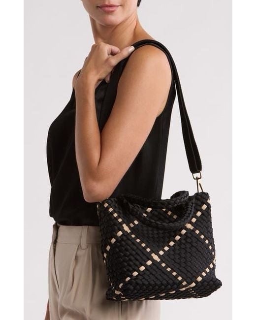 BCBGMAXAZRIAWomen's Black Small Neoprene Woven Tote Bag | eBay