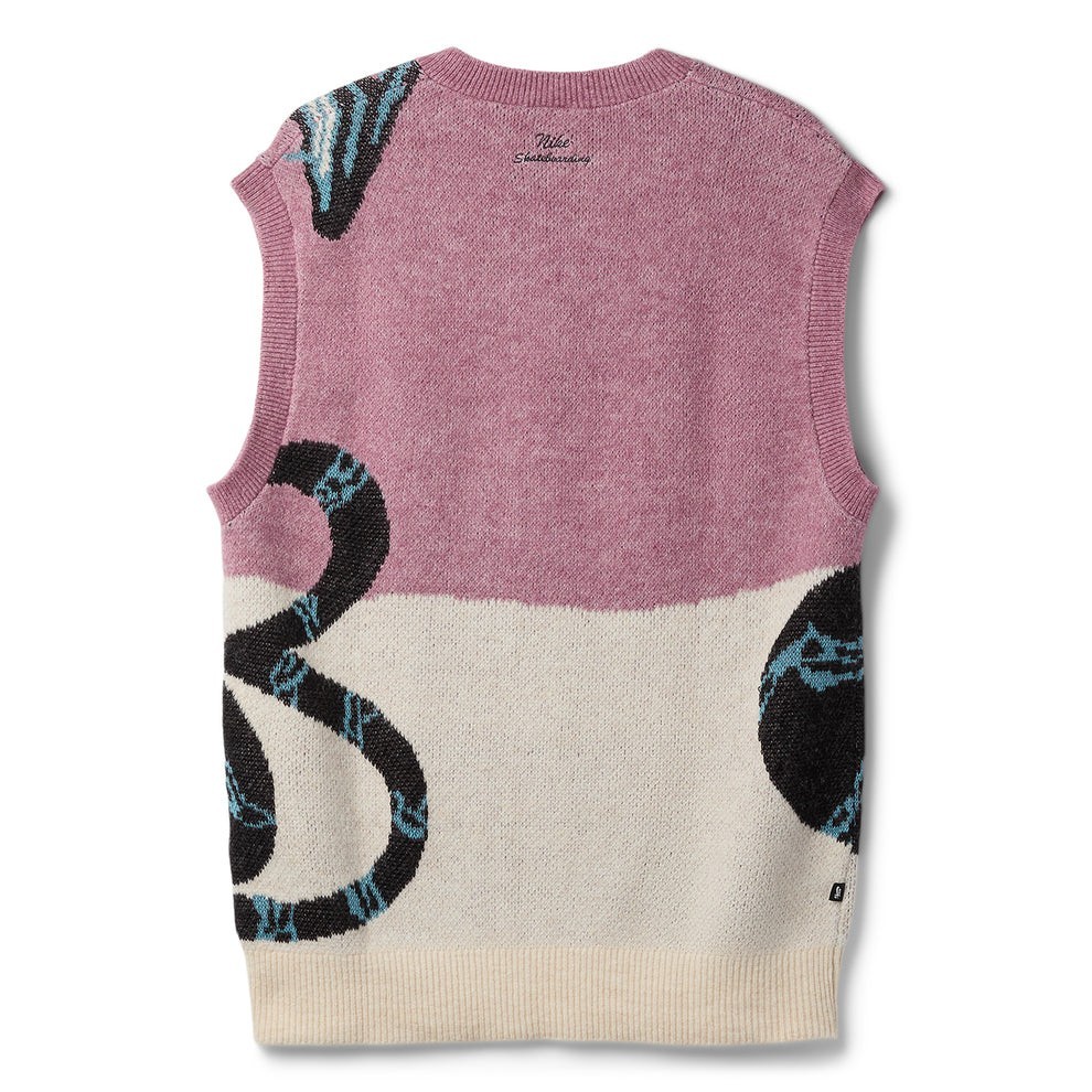 Men's Size L Nike SB Skateboarding Knit Sweater Vest FV7391