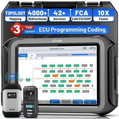 XTOOL X100MAX KFZ Profi OBD2 Diagnosegerät ALLE System Key Programmer ECU Coding