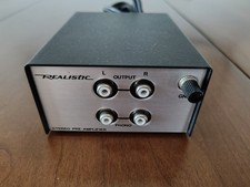 Realistic 42-2109 Stereo Turntable Phono Preamp sold by Radio Shack