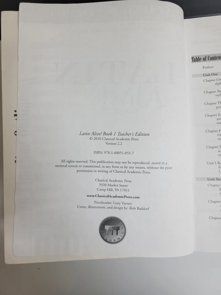 Latin Alive! Book 1 Teacher, Student Books, DVDs, CD set Karen Moore - Image 4 of 4