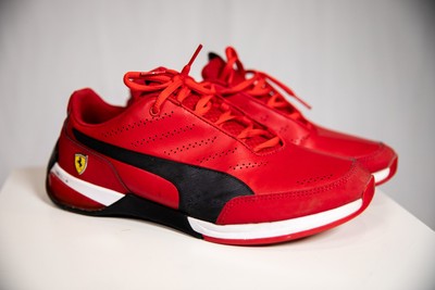 Puma X Scuderia Ferrari ''SF Kart Cat III'' Red Sneakers Shoes - Men's US 8.5