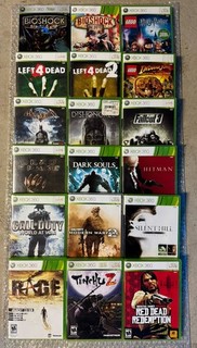 Lotto 20 giochi xbox 360 Dark Souls Fallout 3 Bioshock COD Silent Hill LOOK