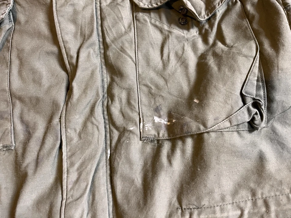 Chaqueta de Campo Militar De Colección Condor OG-107 Mediana Regular Verde Clima Frío Foto 4 de 4