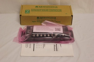 Morningstar SL-10L-12V SunLight - 10A 12V Solar Charge Controller C3
