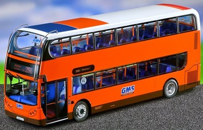 NMC UK6207B Alexander Dennis Enviro400 - GMS Buses 1/76