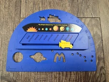 The Magic School Bus The Solar System Protractor Ruler  1994 McDonalds Meal Toy