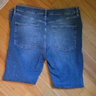 ASOS DESIGN Men's Blue Distressed Skinny Slim Fit Denim Jeans 5-Pocket W38/L30 — photo 4