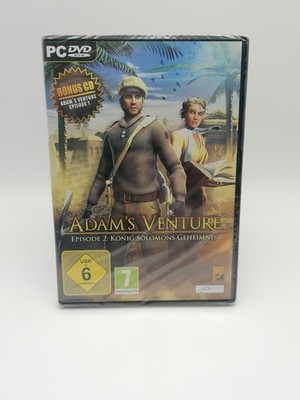 Adam's Venture 2 - König Solomons Geheimnis   PC DVD   NEU   NEW   SEALED