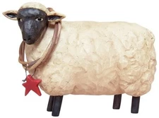 CWI Gifts Sheep w/Wreath