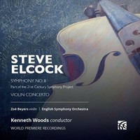 Audio Cd - Steve Elcock - Violin Concerto Symphony No. 8 - Nimbus Records -D- N