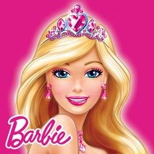 Cialda In Ostia Barbie Bambina Per Torta  Decorazioni Feste Dischi Commestibile