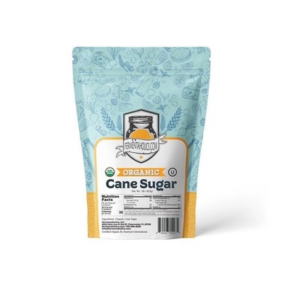 Cane Sugar, Organic - 1 lb (453 g)