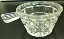 VINTAGE DEPRESSION GLASS OPEN SALT CELLAR