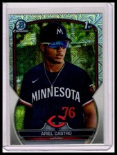 2023 Bowman Chrome #BCP-203 Ariel Castro Prospects Mojo Refractor