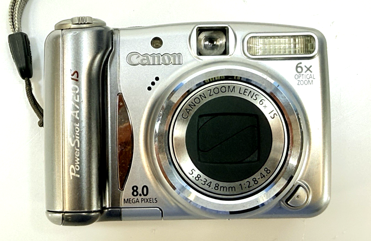 CANON] Canon PowerShot A720 iS Digital Camera For Parts or Repair