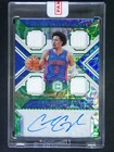 2021-22 Panini Chronicles Cade Cunningham RC Cornerstones Auto Quad Patch