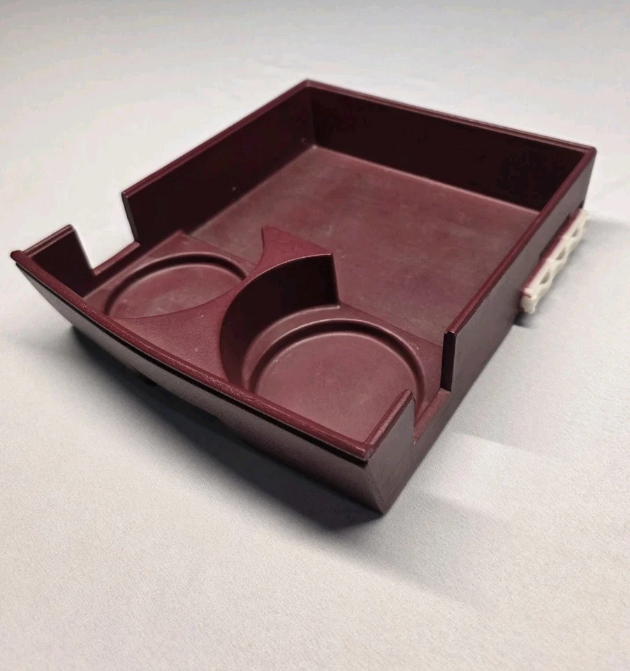 Chevy GMC C/K Suburban Blazer Yukon 1988-1994 OEM granate consola trasera portavasos Foto 2 de 4