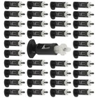 1X (80 sztuk radiatora procesora Pin montażowy Plastik Push Screw Cooler Wentylator chłodzący9141