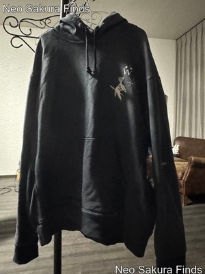 John Elliott x Dr. Woo x Union LA Hoodie Schwarz, Vintage Größe 2