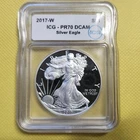Photo of a 2017-W American Silver Eagle Proof from an eBay listing that sold on Jul 16, 2026
