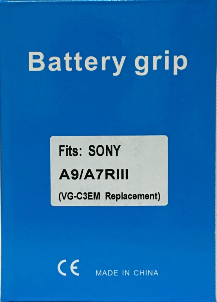 VG-C3EM Vertical Battery Grip for Sony A9 A7RIII A7III A7III A7RIII A7M3 A7RM3 - Image 3 of 4